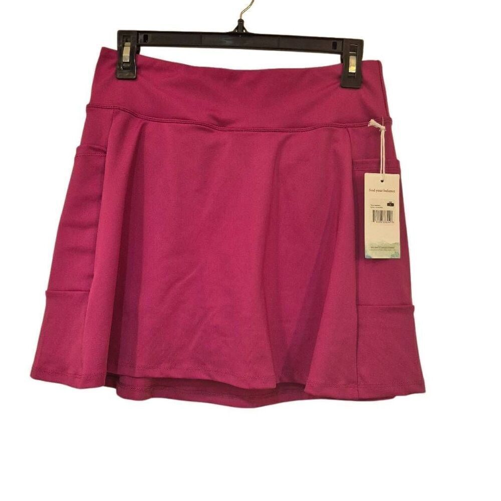Balance Collection Women's Festival Fuschia Poly/Spandex Athletic Tennis Golf Sk